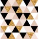 Stickers carrelage triangle