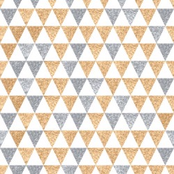 Stickers carreaux géométrique triangle jaune