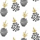 Stickers carrelage ananas