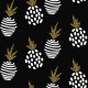 Stickers carrelage ananas