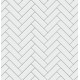 Stickers carrelage rectangulaire gris