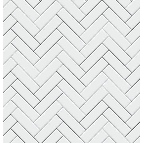 Stickers carrelage rectangulaire gris