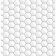 Stickers carrelage hexagone
