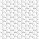 Stickers carrelage hexagone