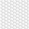 Stickers carrelage hexagone