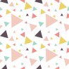 Stickers carrelage triangle pastel