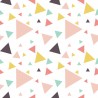 Stickers carrelage triangle pastel