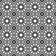 Stickers carrelage noir et blanc