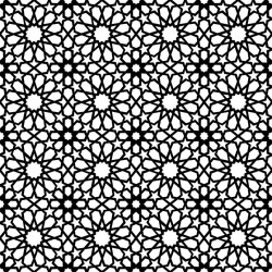 Stickers carrelage noir et blanc