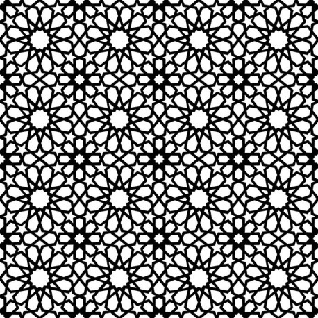 Stickers carrelage noir et blanc