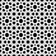 Stickers carrelage noir et blanc
