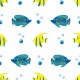 Stickers carrelage poisson