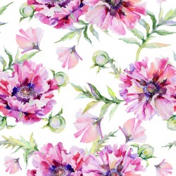 Stickers carrelage aquarelle