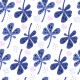 Stickers carrelage violet