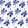 Stickers carrelage violet