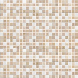 Stickers carrelage beige mosaique