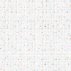 Stickers carrelage mosaique pastel