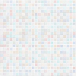 Stickers carreaux pastel mosairque clair