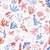 Stickers carreaux corail