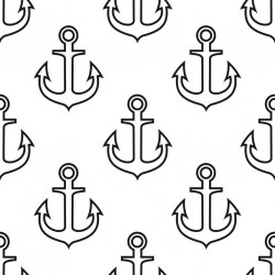 Stickers carrelage ancre