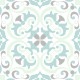 Stickers carrelage ciment pastel