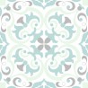 Stickers carrelage ciment pastel