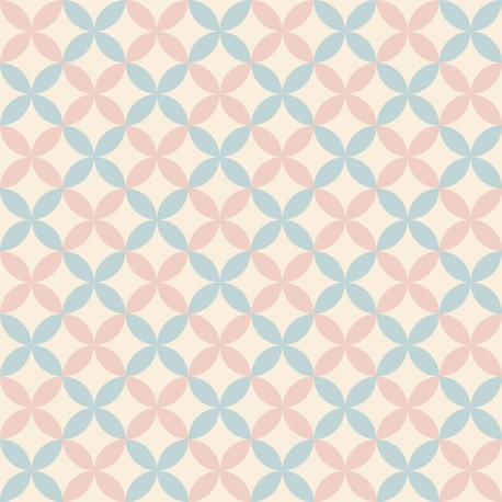 Stickers carrelage fleur