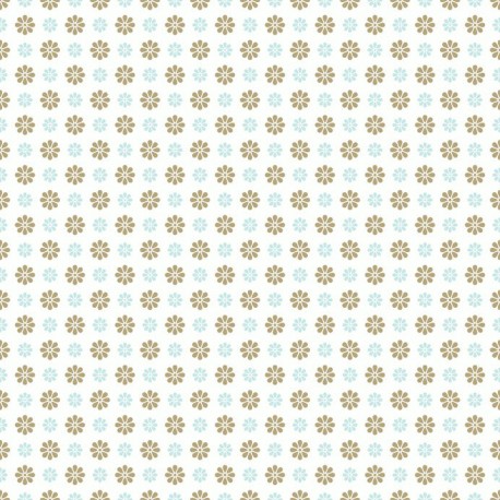 Stickers carrelage fleur