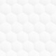 Stickers carrelage hexagone blanc