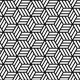 Stickers carrelage noir et blanc