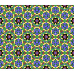 Stickers carrelage vert