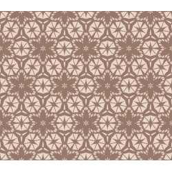 Stickers carrelage marron marocain