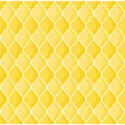 Stickers carrelage maroc jaune