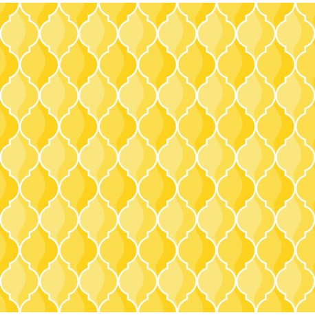 Stickers carrelage jaune