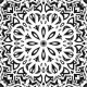 Stickers carrelage noir et blanc