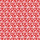Stickers carrelage rouge