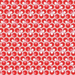 Stickers carrelage rouge