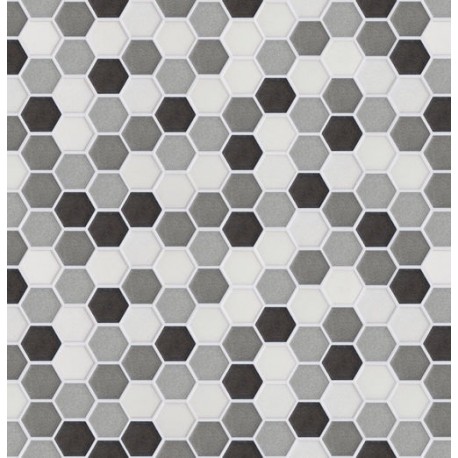 Stickers carrelage hexagone