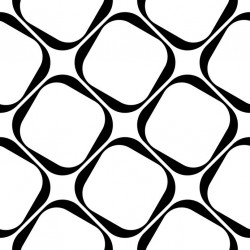 Stickers carrelage noir et blanc